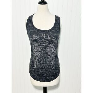 Harley Davidson Women's Heather Since‎ 1903 Tank Top Black Size Large